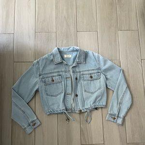Cropped Denim jacket🫶🏼